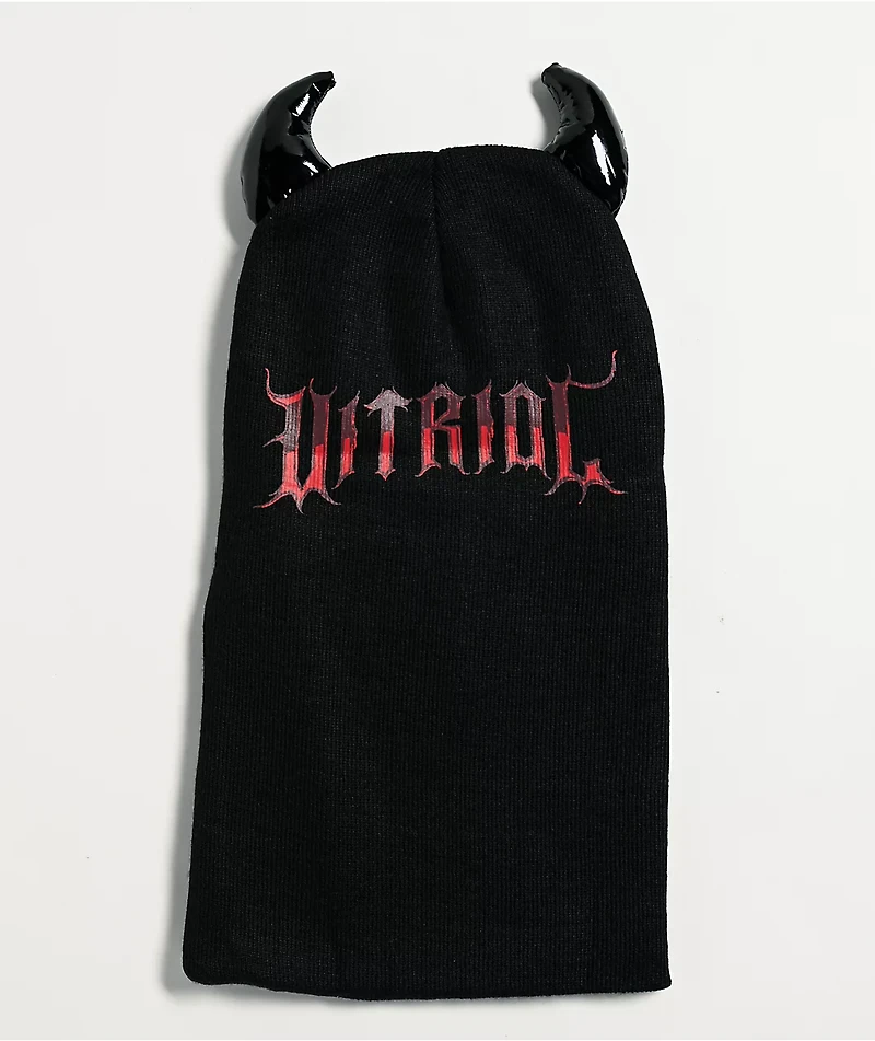 Vitriol Devil Inside Black Balaclava
