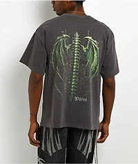 Vitriol Divine Agony Vintage Grey T-Shirt