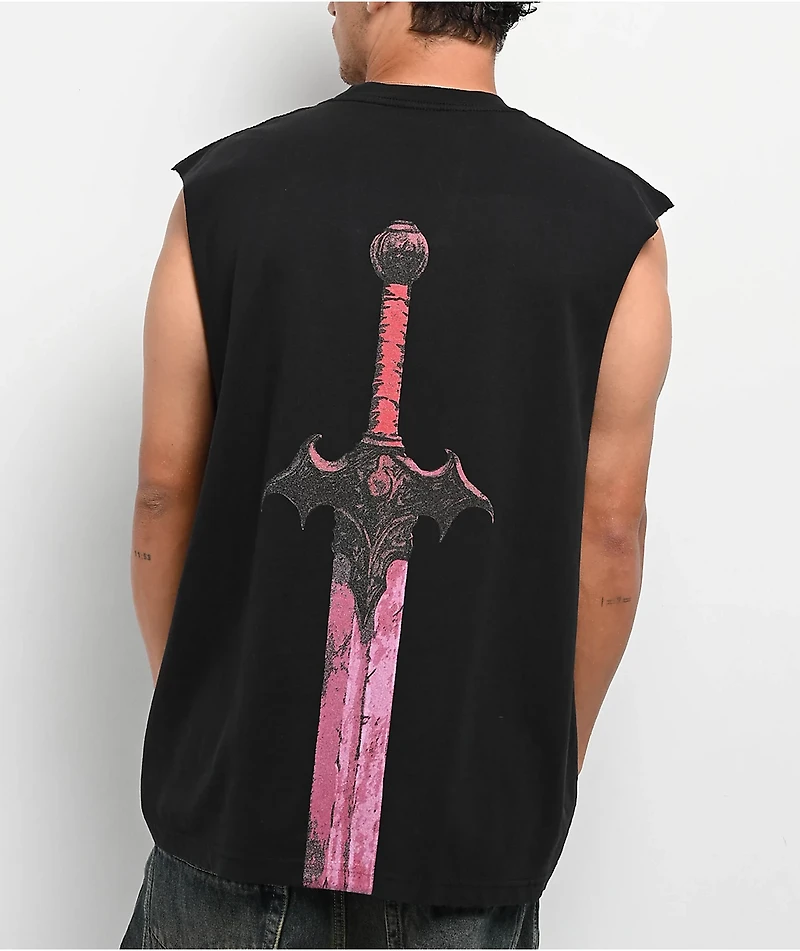 Vitriol Draconia Black Tank Top