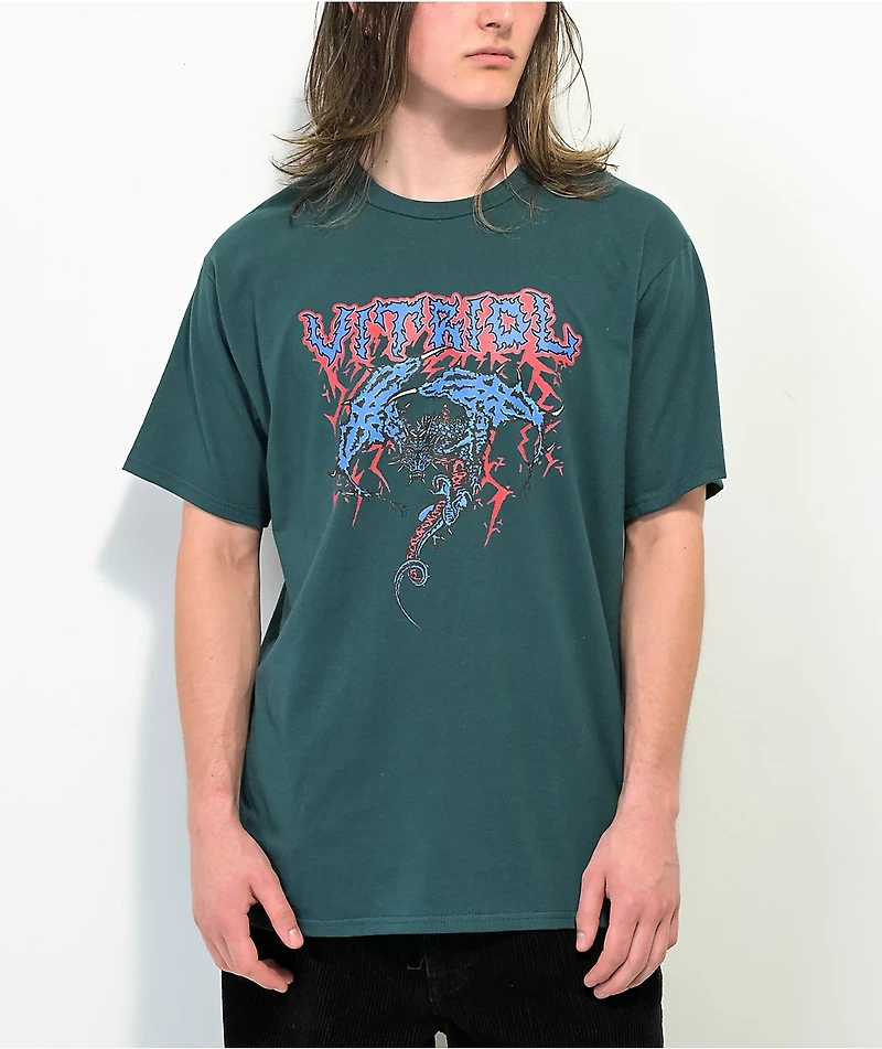 Vitriol Dread Marine Green T-Shirt