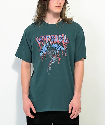 Vitriol Dread Marine Green T-Shirt