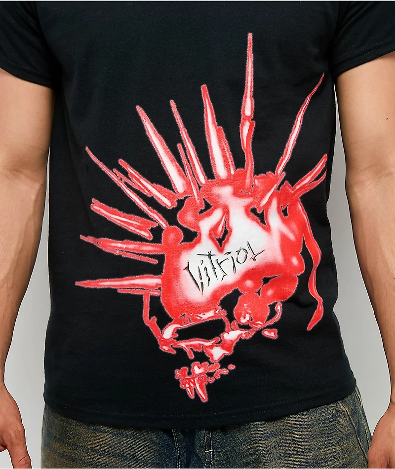 Vitriol Duv Black T-Shirt