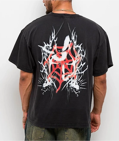 Vitriol Duv Vintage Black T-Shirt