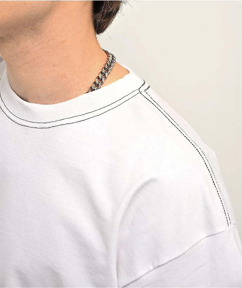 Vitriol Duv White T-Shirt