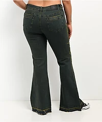 Vitriol Endora Resurrection Blue Wash Bootcut Jeans