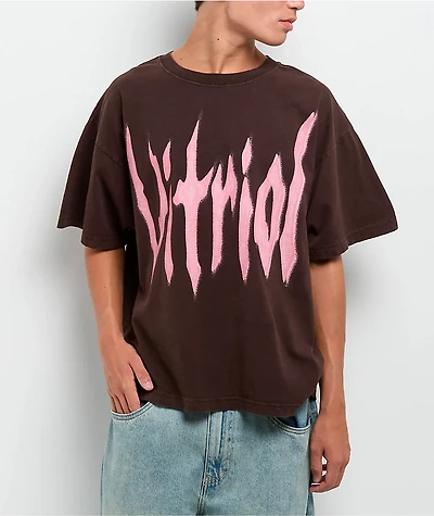 Vitriol Ethereal Vintage Brown T-Shirt