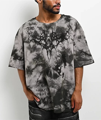 Vitriol Every Tear Black Wash Thermal T-Shirt