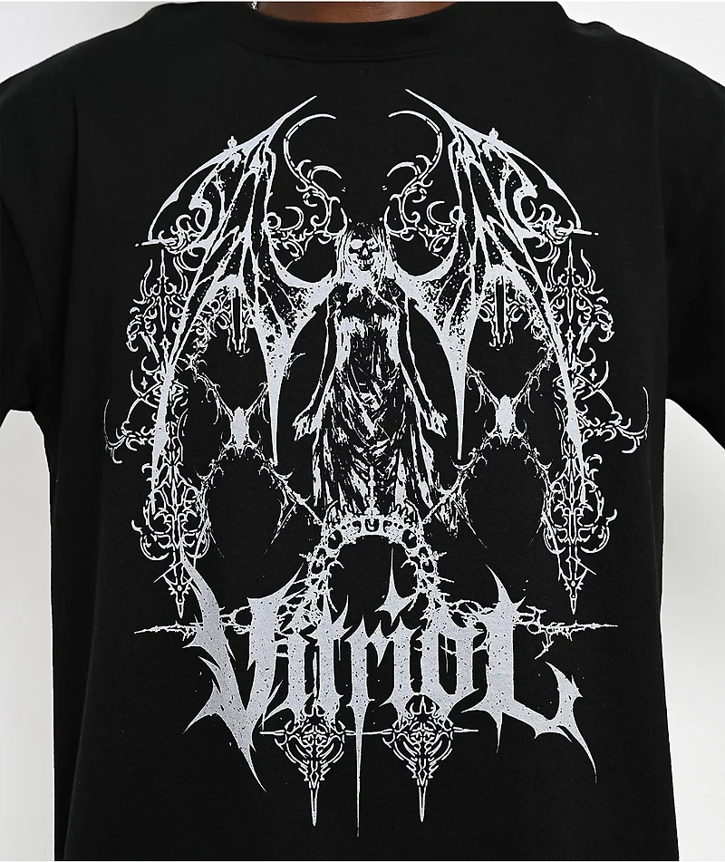 Vitriol Evil King Black T-Shirt
