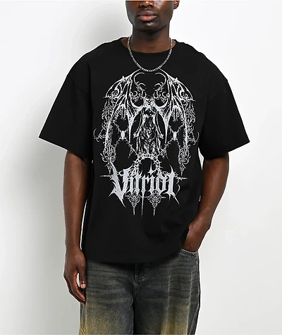 Vitriol Evil King Black T-Shirt