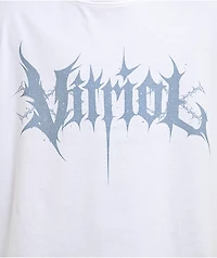 Vitriol Evil King White Long Sleeve T-Shirt