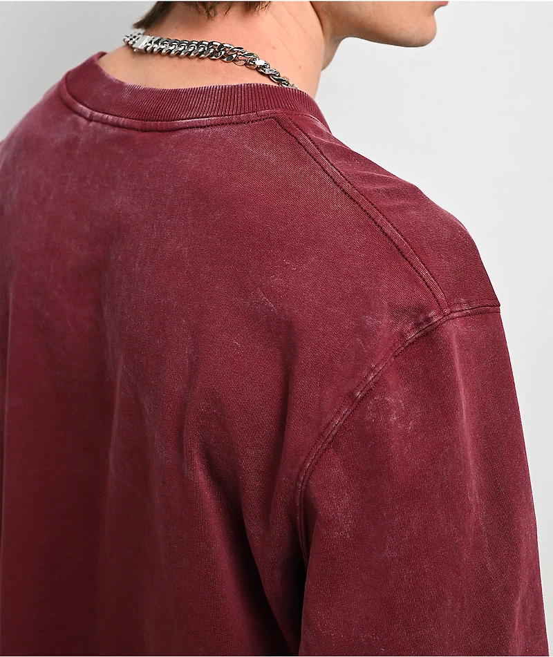 Vitriol Excalibur Red Wash Long Sleeve T-Shirt
