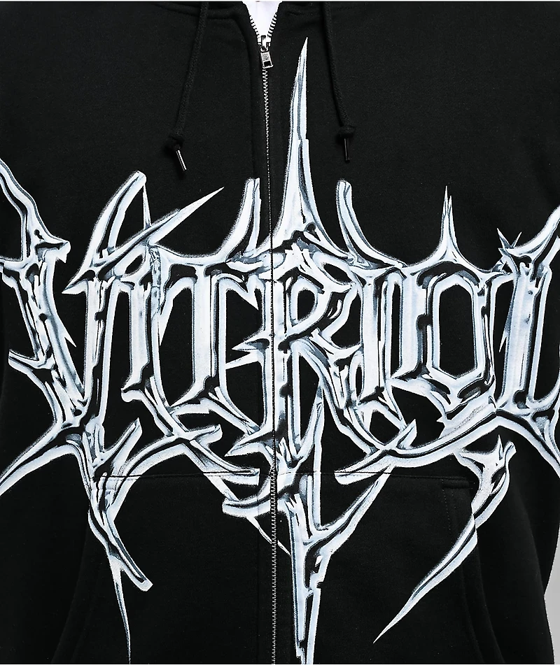 Vitriol Eyes On Me Black Zip Hoodie
