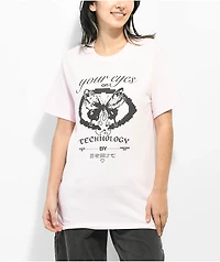 Vitriol Eyes On Tech Pink T-Shirt