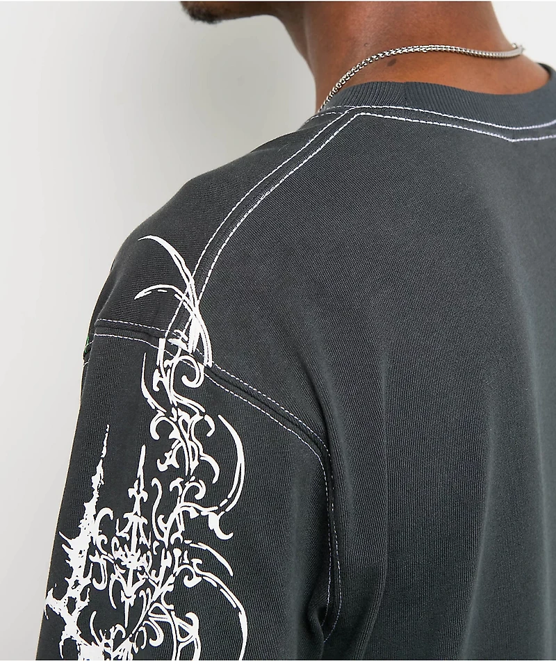 Vitriol Five Kings Black Long Sleeve T-Shirt