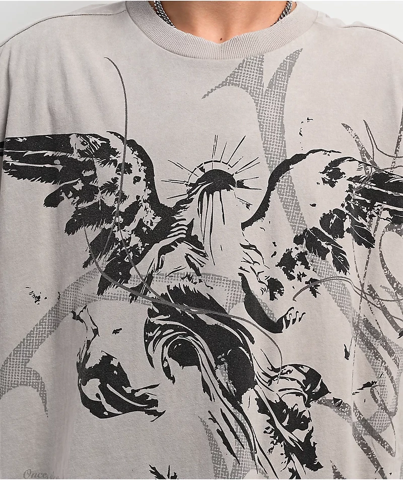 Vitriol Forsaken Grey T-Shirt