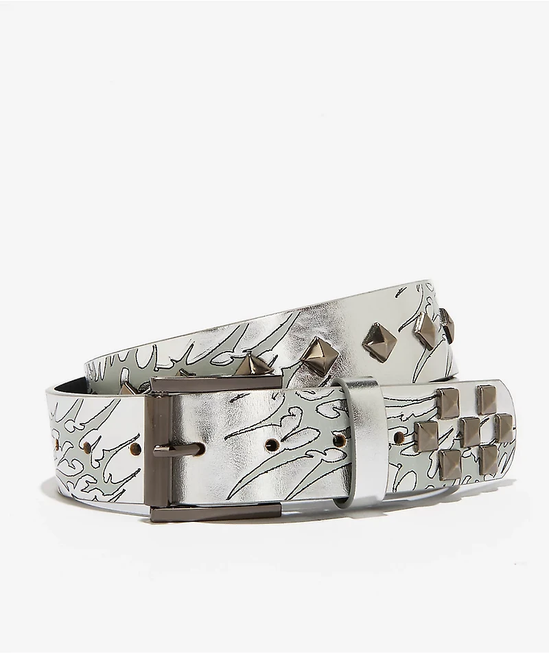 Vitriol Fracture Silver Belt