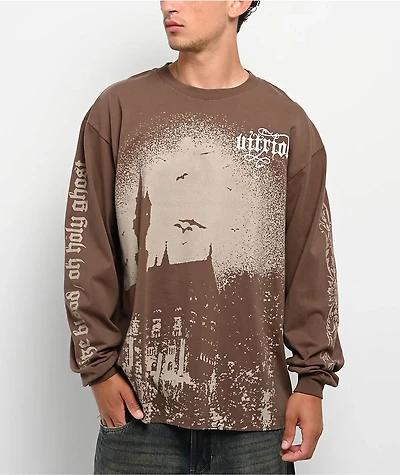Vitriol Framed Chocolate Long Sleeve T-Shirt