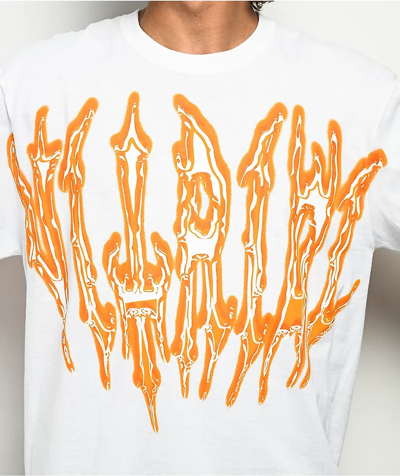 Vitriol Franger White Long Sleeve T-Shirt