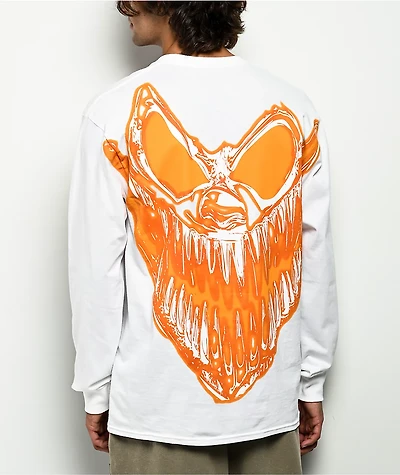 Vitriol Franger White Long Sleeve T-Shirt