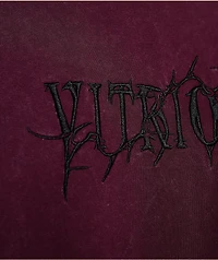 Vitriol Freak Boy Burgundy Wash T-Shirt
