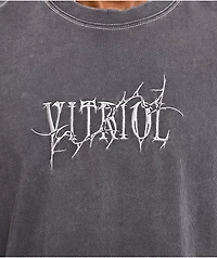Vitriol Freak Boy Grey Wash T=Shirt