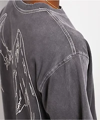 Vitriol Freak Boy Grey Wash T=Shirt