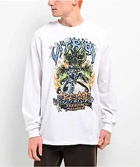 Vitriol Freedom's Illusion White Long Sleeve T-Shirt
