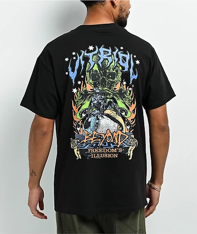 Vitriol Freedoms Illusion Black T-Shirt