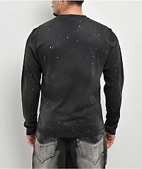 Vitriol From Ash Black Wash Long Sleeve T-Shirt