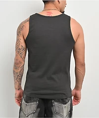 Vitriol Fruit Bat Black Ribbed Tank Top