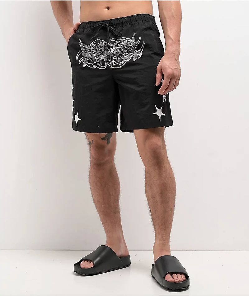 Vitriol Fusion 18 Black Board Shorts