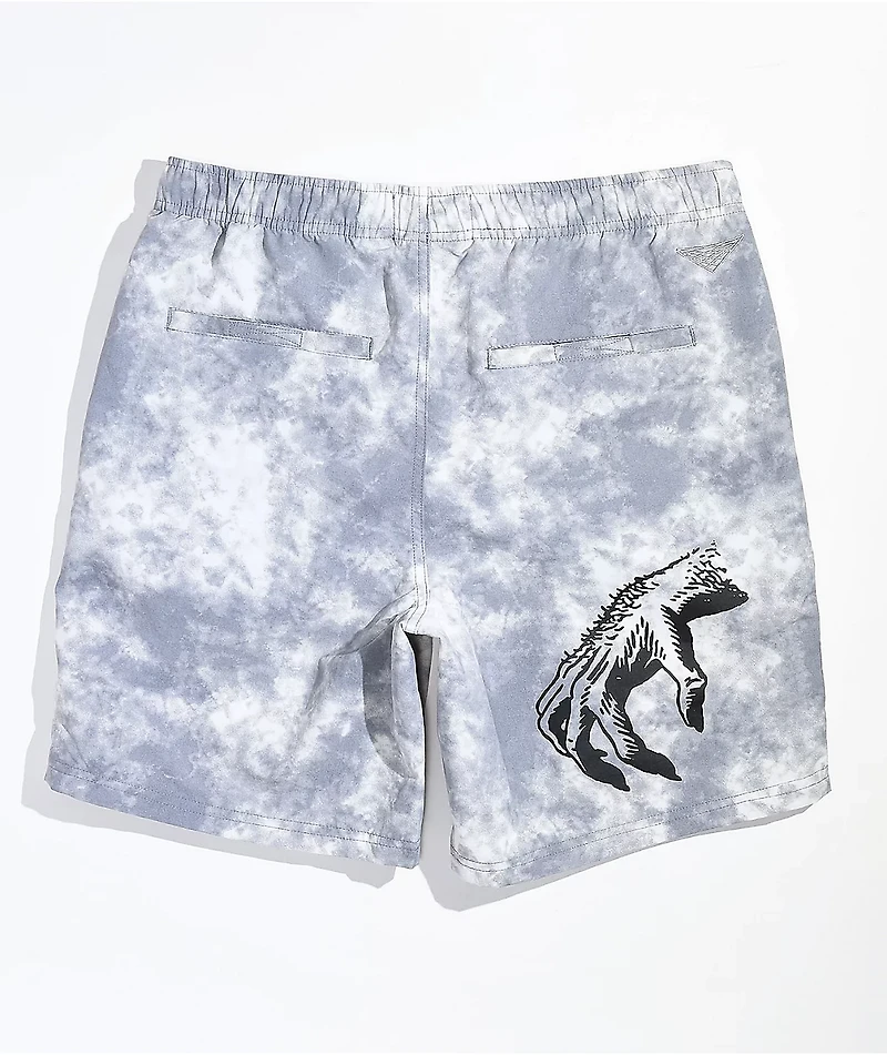 Vitriol Fusion Grey Wash Board Shorts