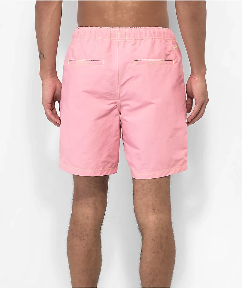 Vitriol Fusion Pink & Yellow Board Shorts