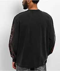 Vitriol Gazebo Black Wash 2fer Long Sleeve T-Shirt