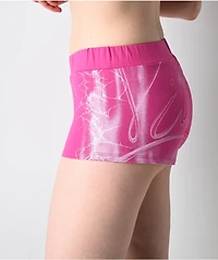 Vitriol Gigi Airbrush Pink Micro Shorts