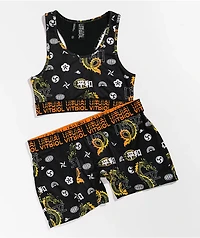 Vitriol Gilly Dragons Boyshort Underwear