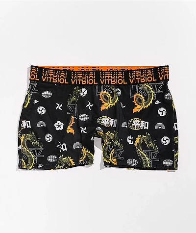 Vitriol Gilly Dragons Boyshort Underwear