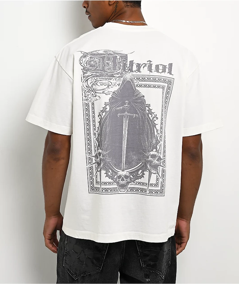 Vitriol Gothic Occult White T-Shirt