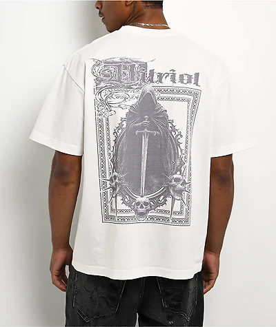 Vitriol Gothic Occult White T-Shirt