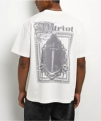 Vitriol Gothic Occult White T-Shirt