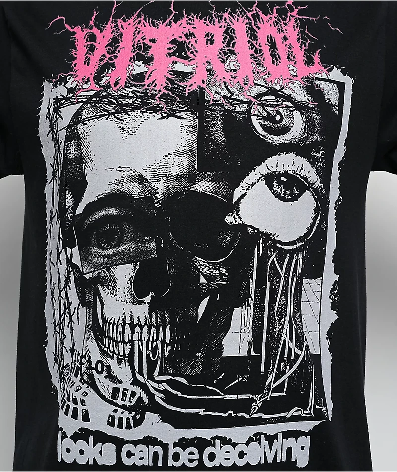 Vitriol Gritty Scene Black Long Sleeve T-Shirt