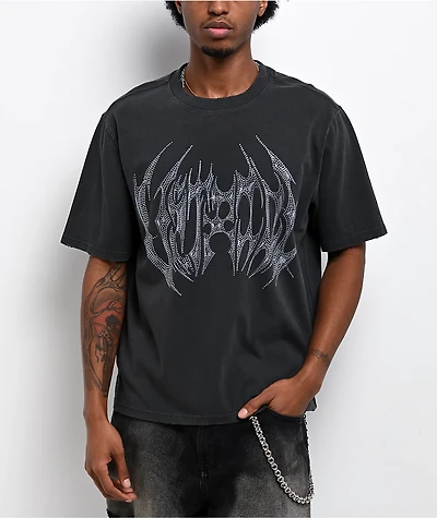 Vitriol Hacksaw Charcoal Wash Boxy T-Shirt