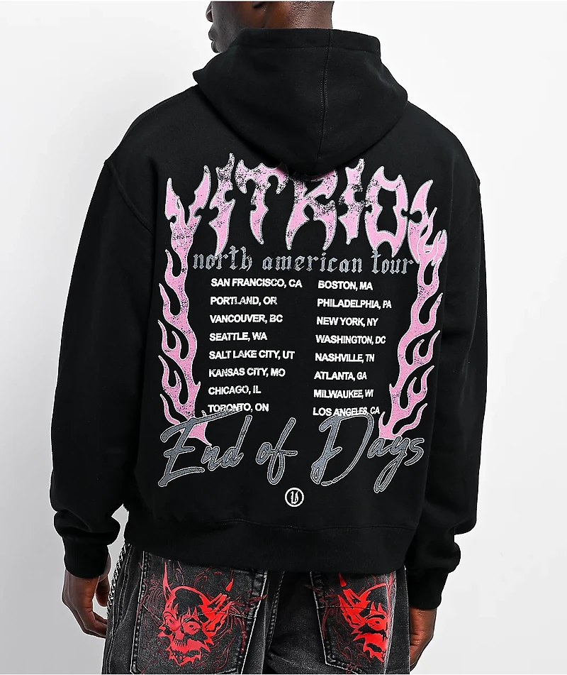 Vitriol Heavy Metal Tour Black Hoodie
