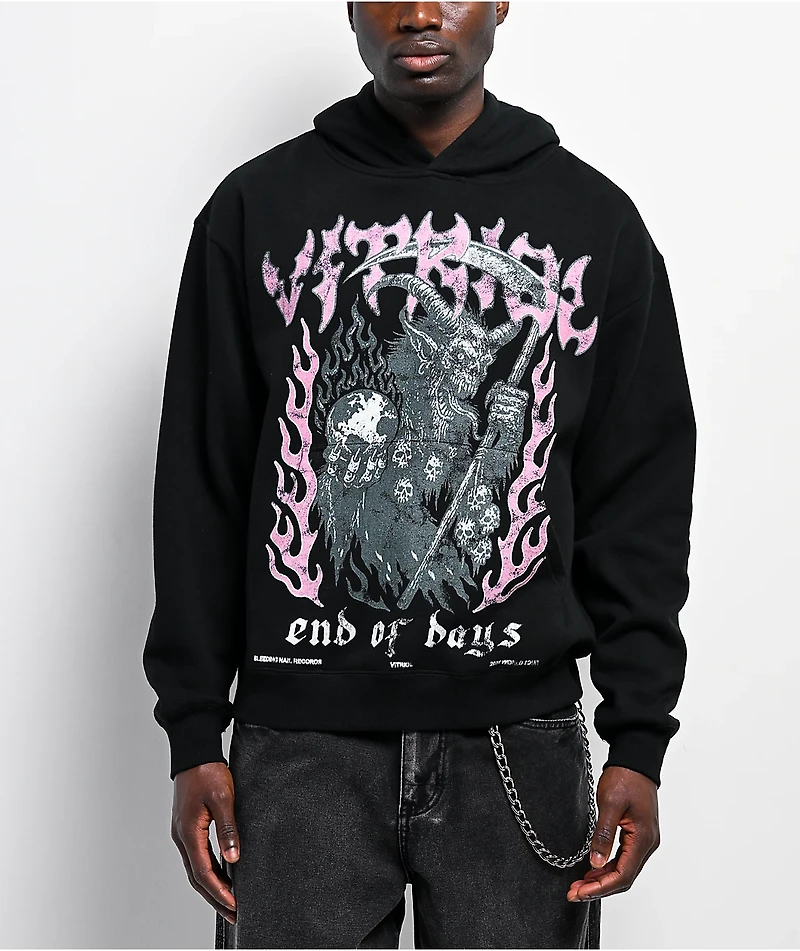 Vitriol Heavy Metal Tour Black Hoodie