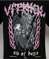 Vitriol Heavy Metal Tour Black T-Shirt