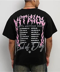 Vitriol Heavy Metal Tour Black T-Shirt
