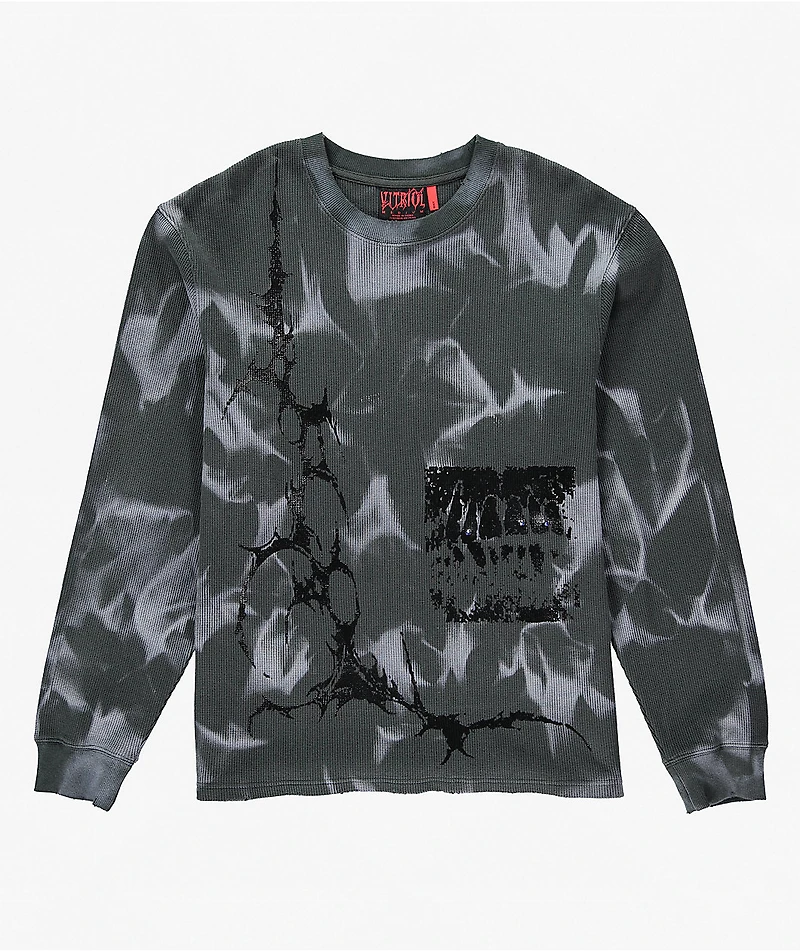Vitriol Inferno Black Thermal Long Sleeve T-Shirt