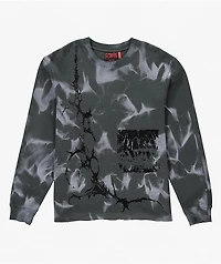 Vitriol Inferno Black Thermal Long Sleeve T-Shirt