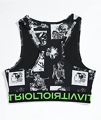 Vitriol Jill Photo Real Sports Bra