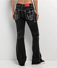 Vitriol Justina Grey Wash Straight Leg Jeans